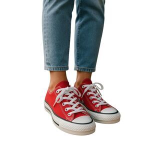 Unisex Converse Chuck Taylor All  Star Low TopRed Size 5 #39